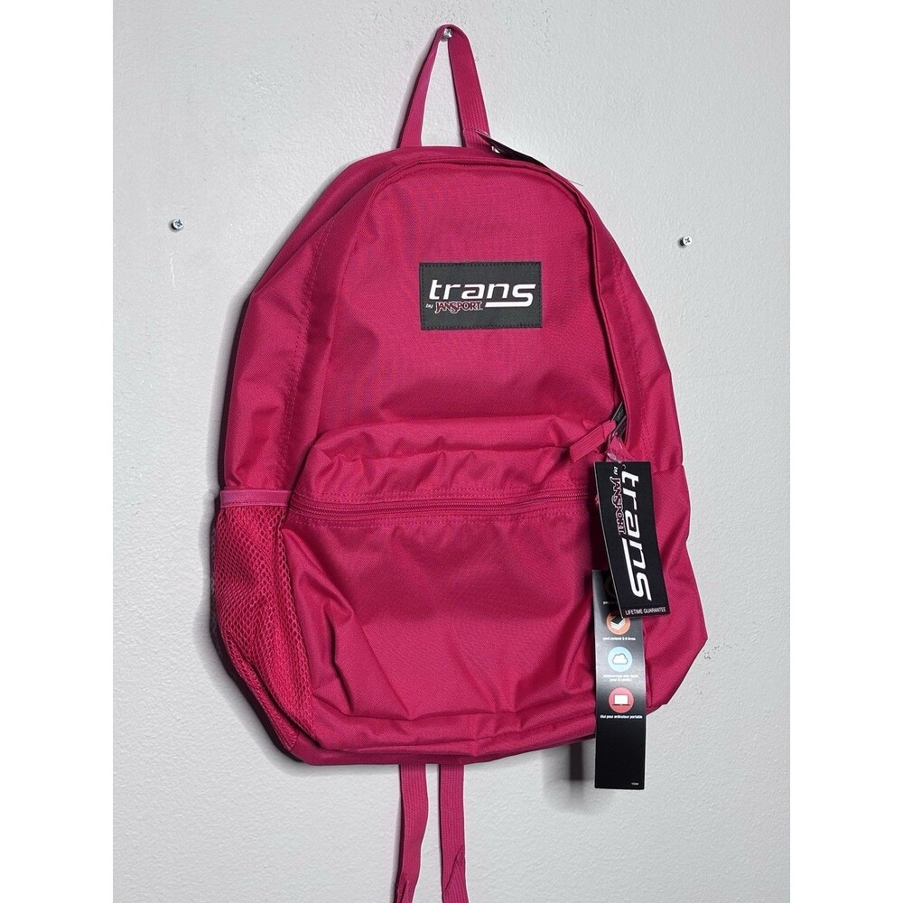 Trans Jansport Backpack 15” Laptop Sleeve Universal Hot PINK (Love Potion) *NWT*
